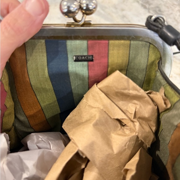 Coach Bonnie Cashin vintage double kisslock bag excellent vintage condition - Picture 8 of 8